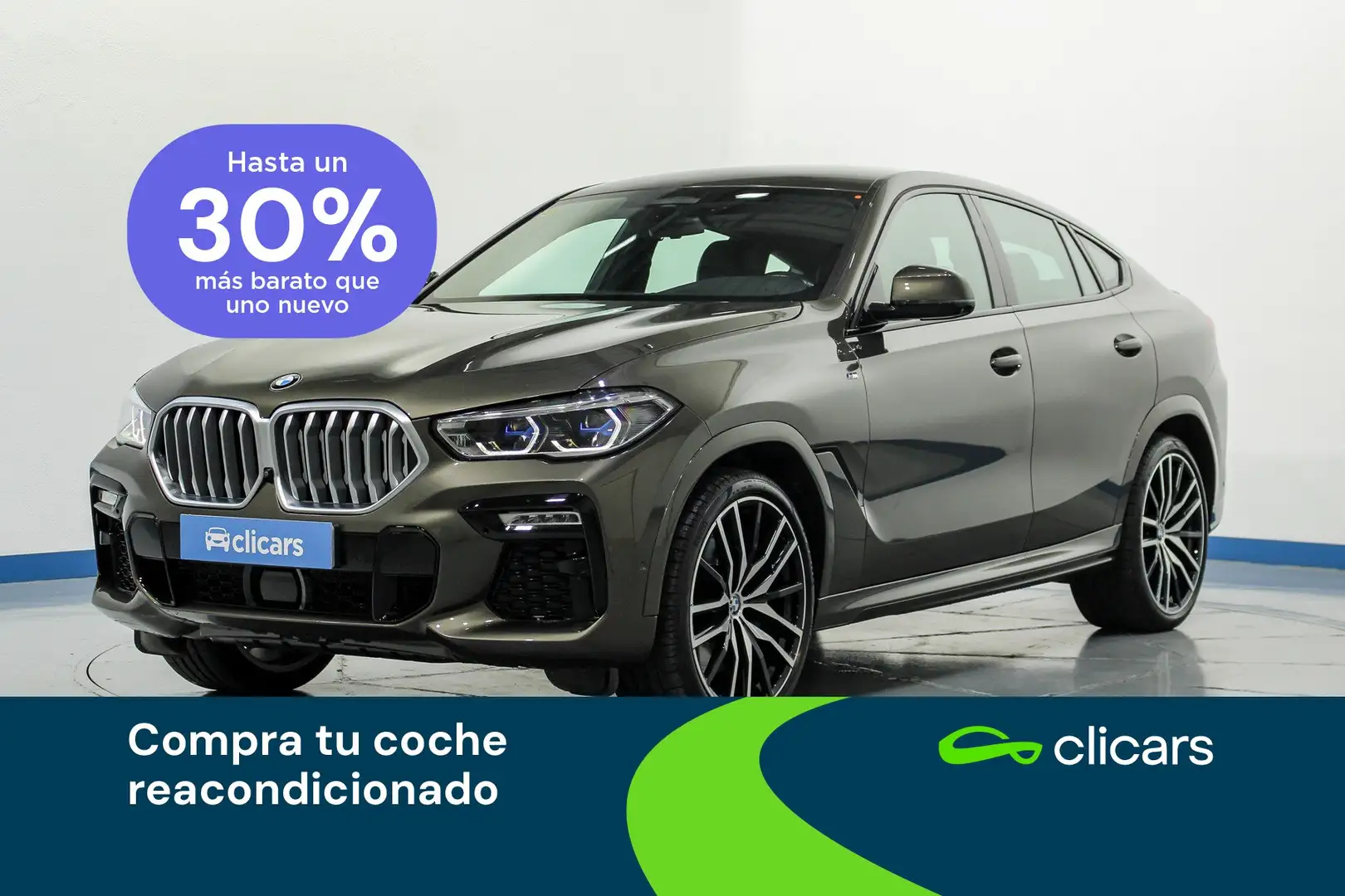 BMW X6 xDrive 30dA Verde - 1