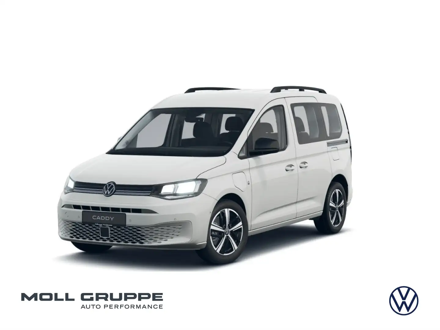 Volkswagen Caddy Life TSI Hybrid DSG AHK GRA Climatronic Weiß - 1