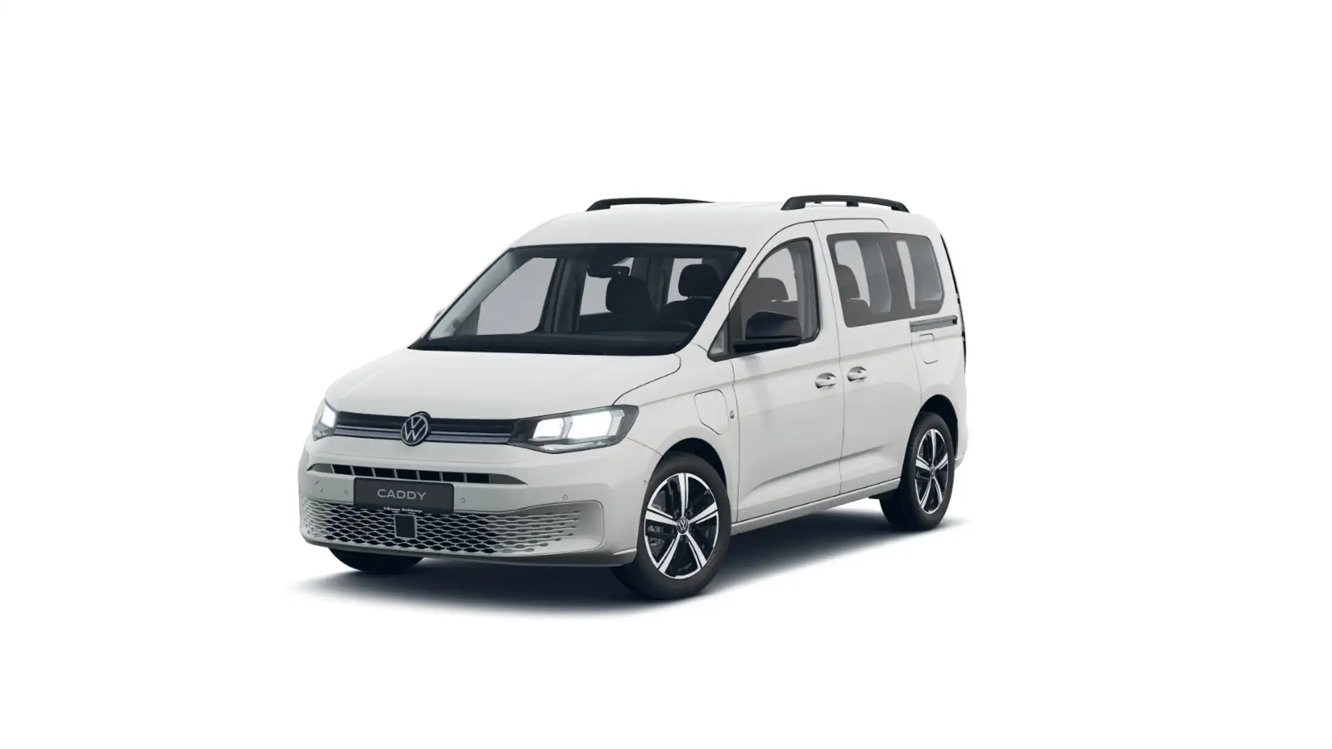 Volkswagen Caddy Life TSI Hybrid DSG AHK GRA Climatronic Weiß - 2