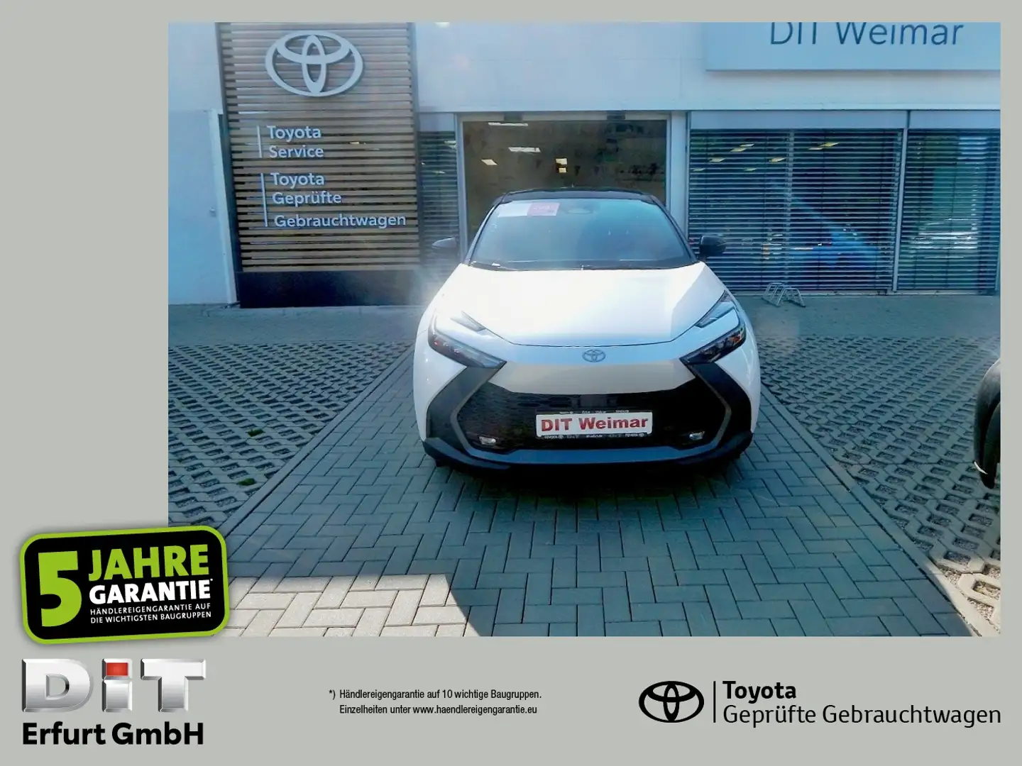Toyota C-HR 1,8-l-VVT-i Hybrid FWD Team Deutschland Negro - 1