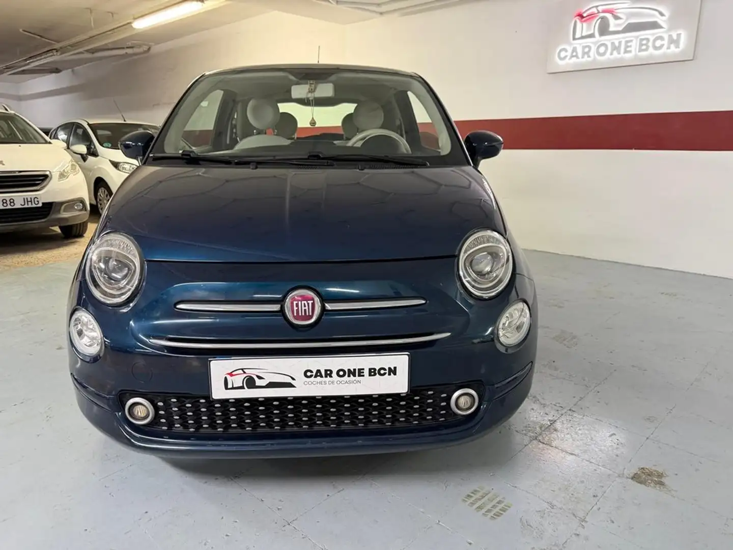 Fiat 500 1.2 Lounge Azul - 2