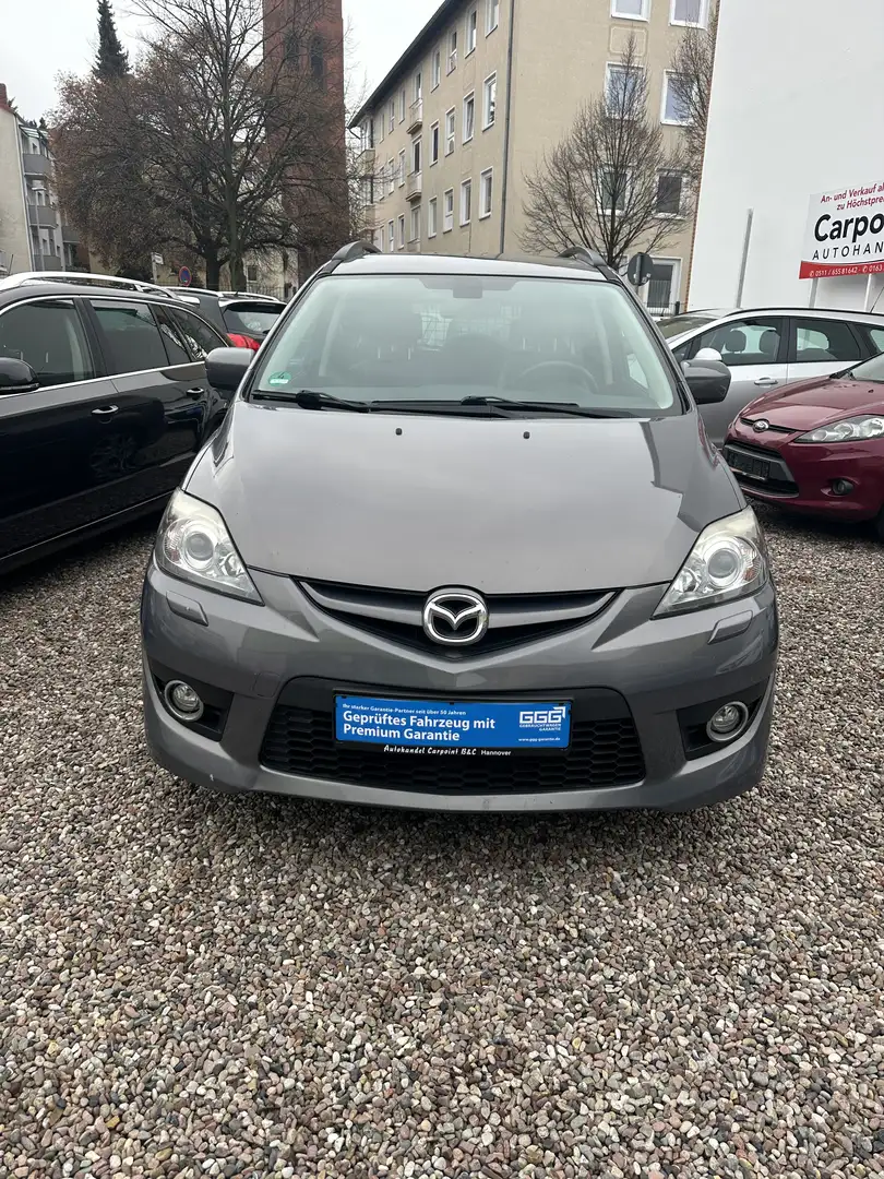 Mazda 5 2.0 Active+***7 SITZE**04/2026 TÜV**AHK**LEDER* Grau - 2