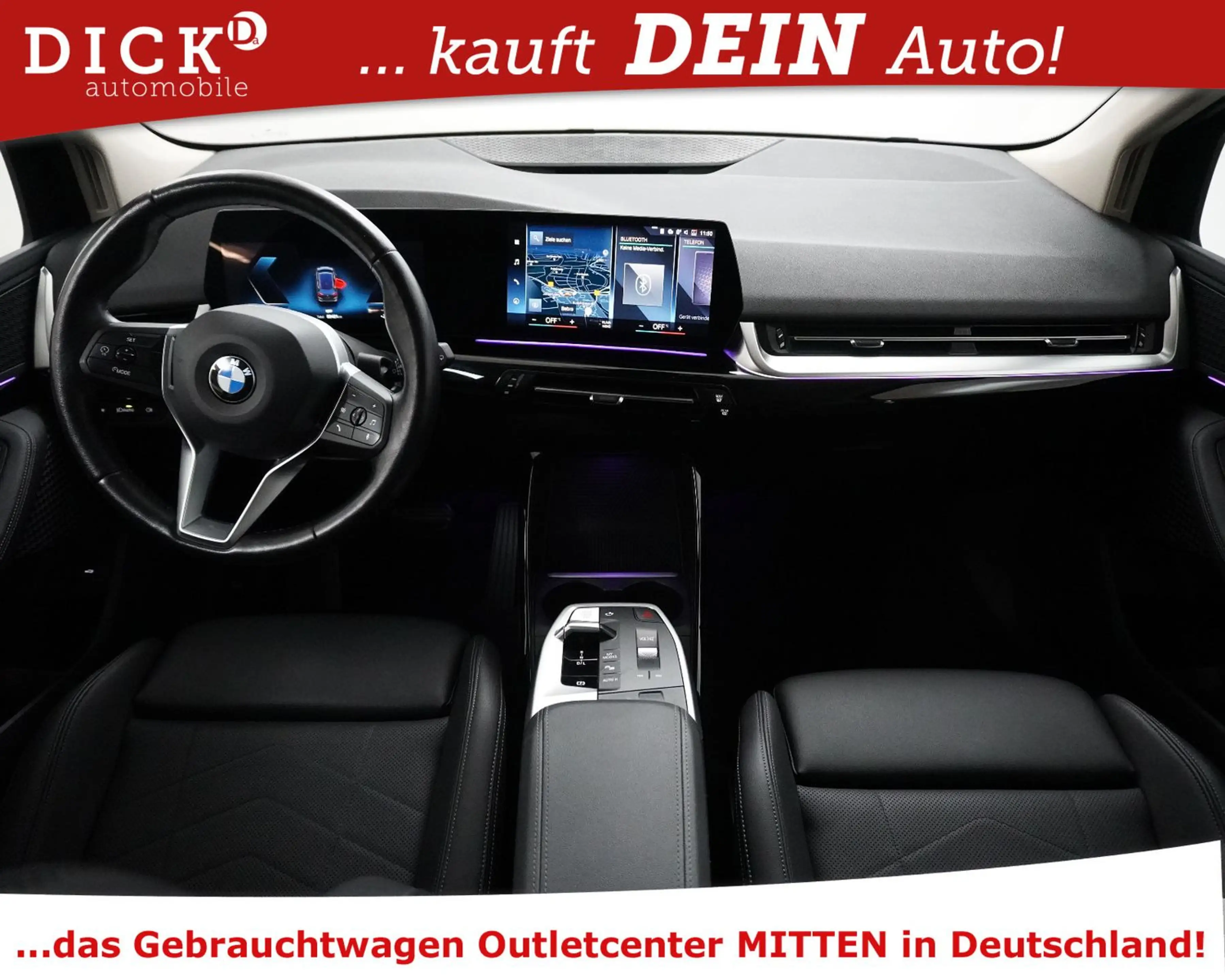 BMW 218 218i DKG AT Luxur Line Sport LEDER+SHZ+KAM+NAV+M — photo 11