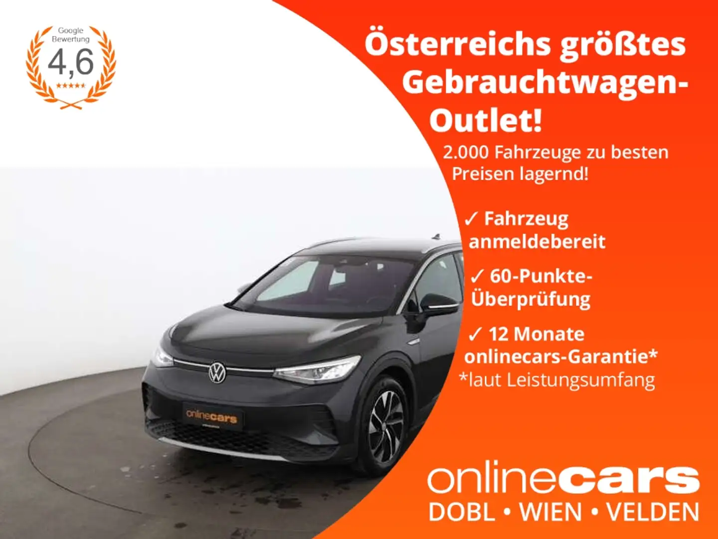 Volkswagen ID.4 Pro Performance Life 77kWh Aut LED RADAR NAV Grau - 1