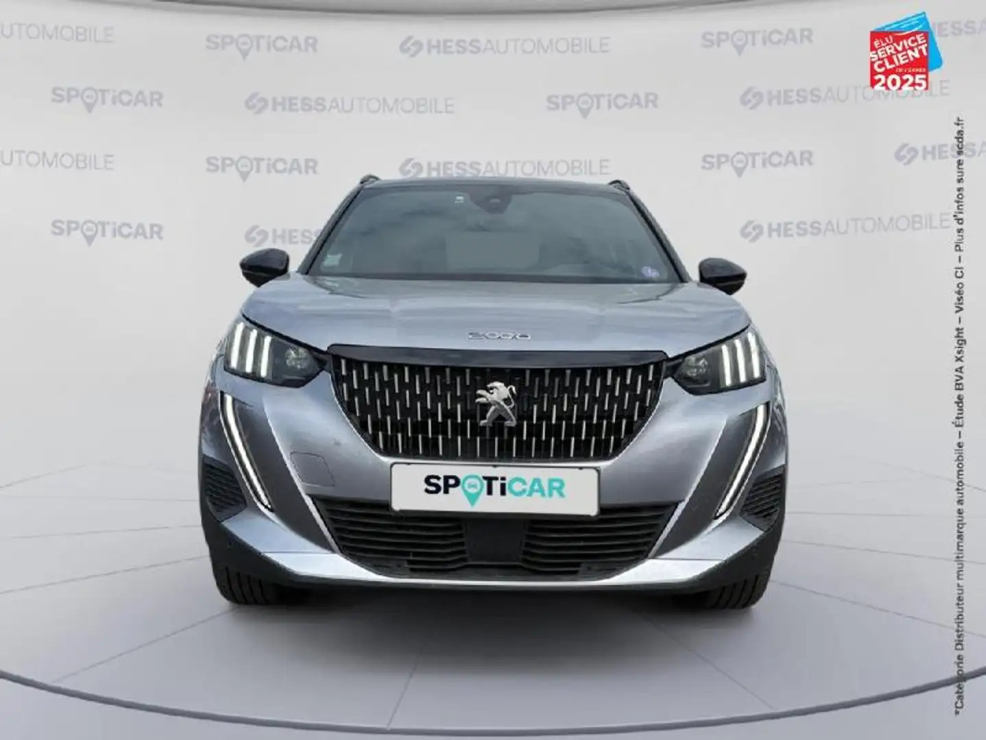Peugeot 2008 1.2 PureTech 130ch S\u0026S GT EAT8 Gris - 2