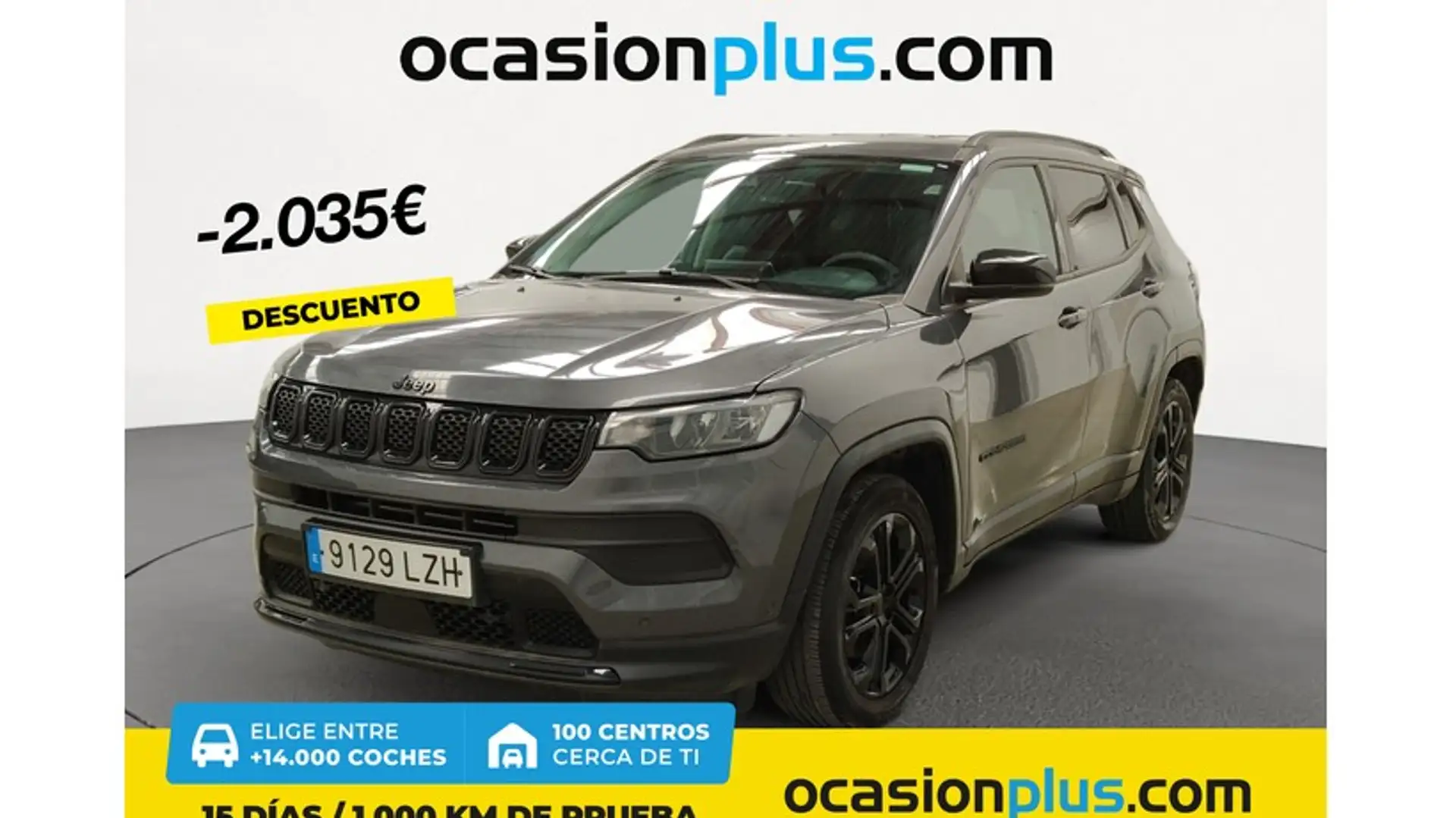 Jeep Compass 1.3 Gse T4 Night Eagle 4x2 130 Gris - 1