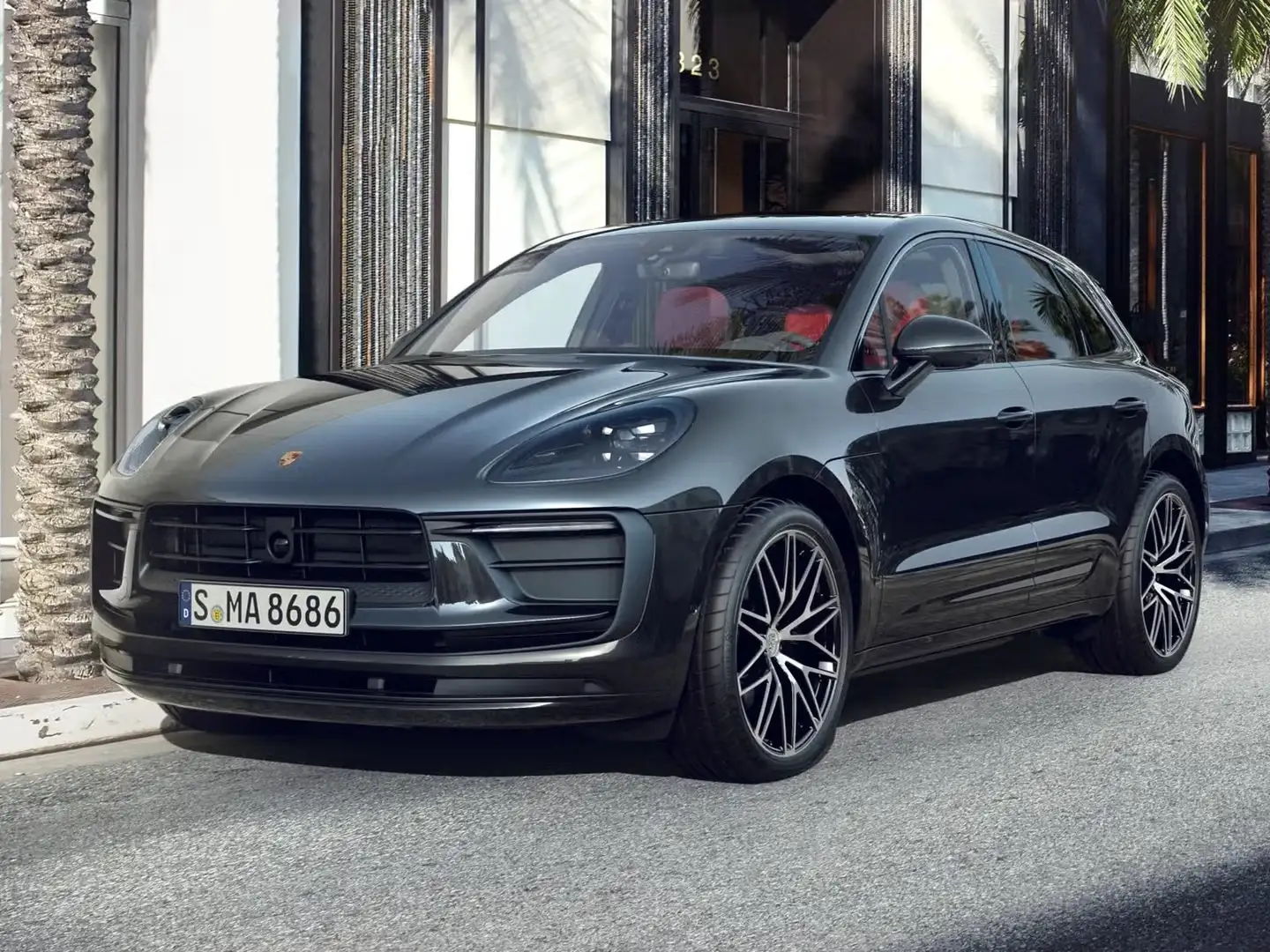 Porsche Macan 2.0 265cv pdk Zwart - 1