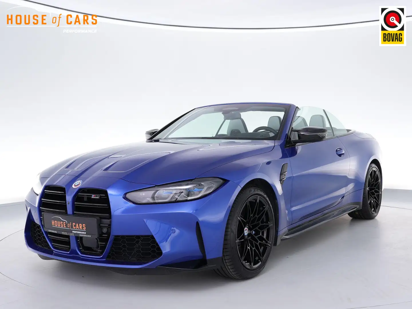 BMW M4 Competition Cabrio 510pk xDrive |dealer onderhoude Bleu - 1