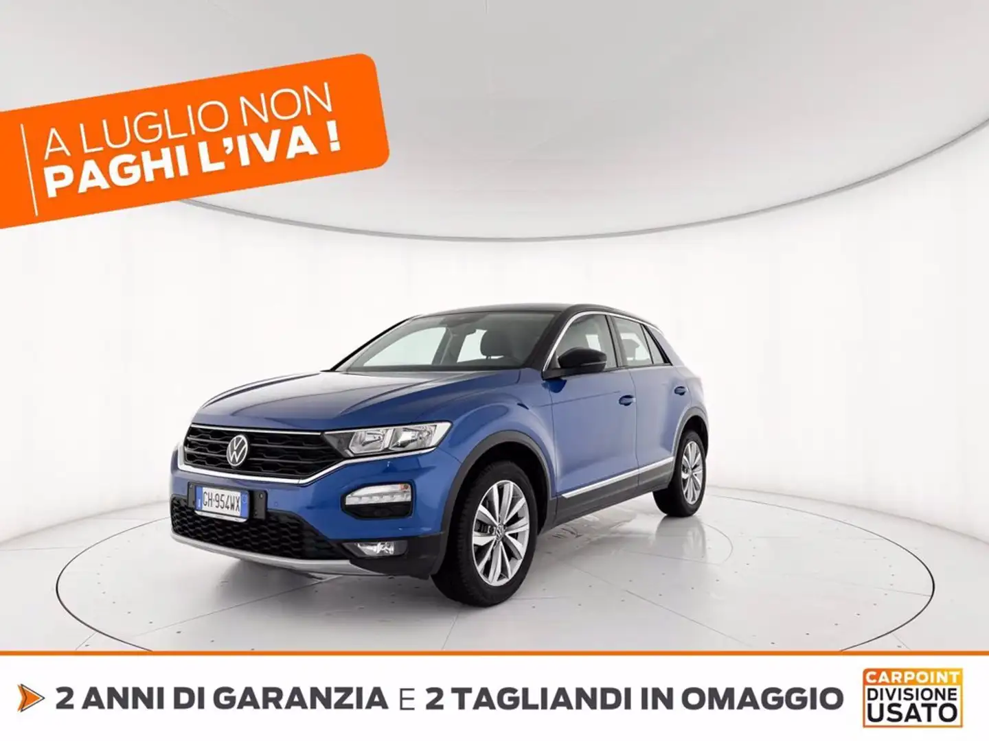 Volkswagen T-Roc 1.0 tsi style 110cv Blu/Azzurro - 1