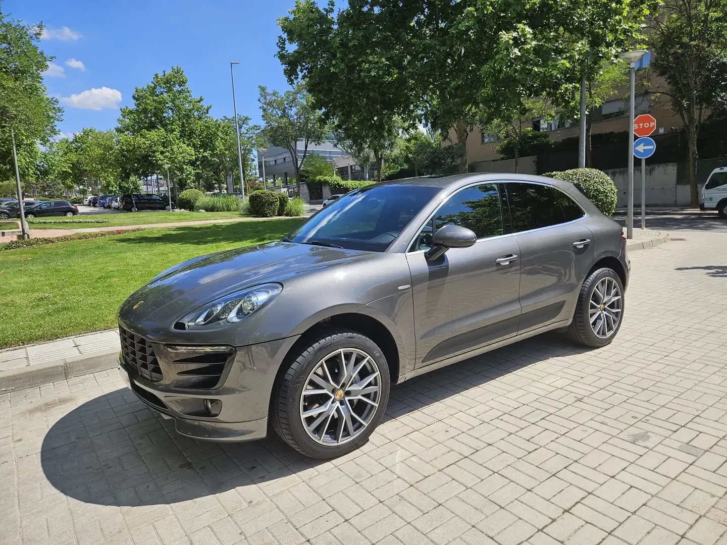 Porsche Macan Macan S Diesel Automático Gris - 1