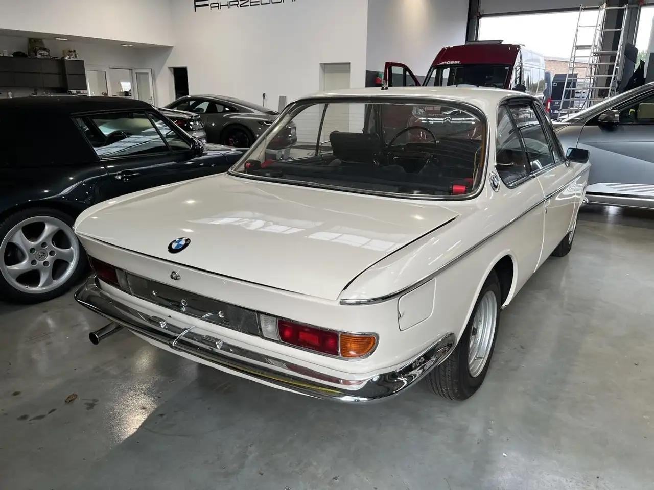 BMW 2000 CS Leder Neu+H abgenommen+vieles neu!, foto 5