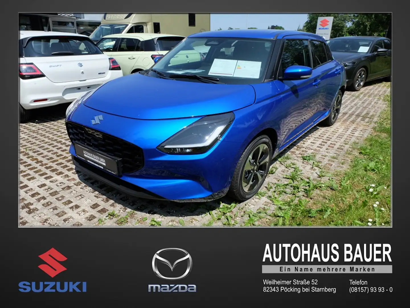 Suzuki Swift 1.2 5D CVT COMFORT+ HYBRID AUTOMATIK Blau - 1