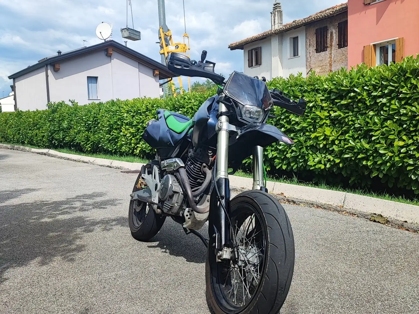 Honda FMX 650 Negro - 1