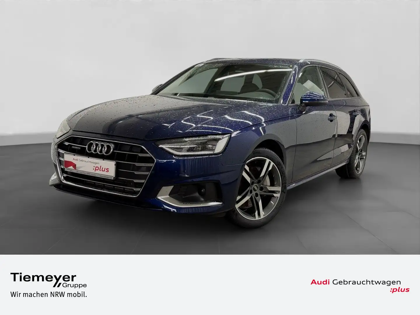 Audi A4 40 TFSI Q ADVANCED LEDER LM18 eSITZE KA Blau - 1
