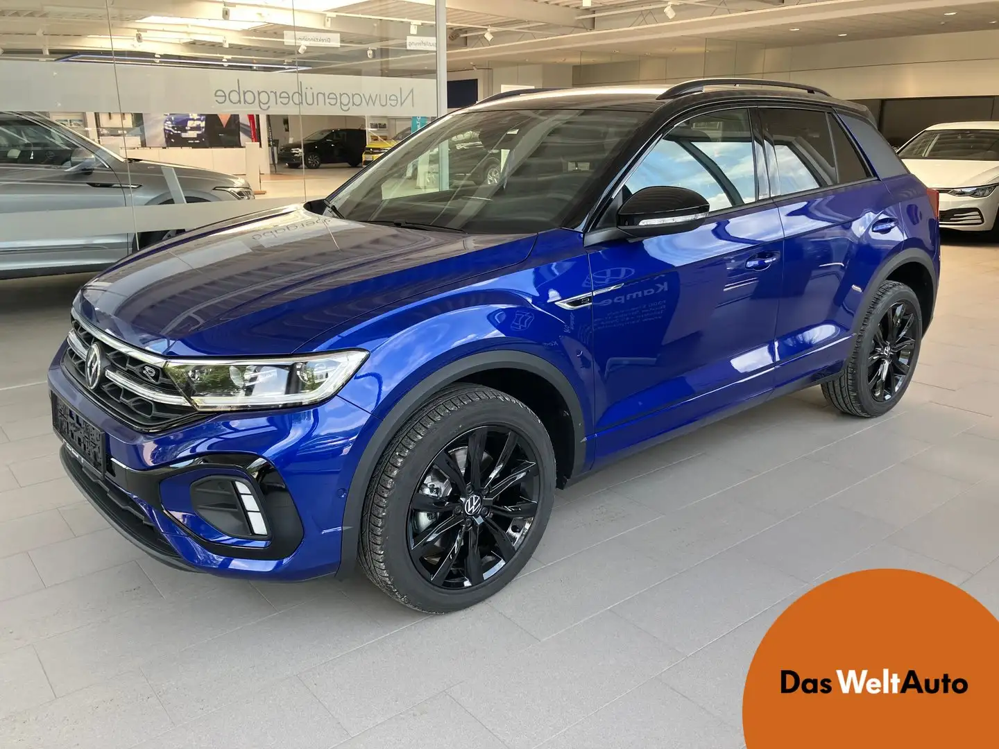 Volkswagen T-Roc R-Line TDI DSG Bleu - 1