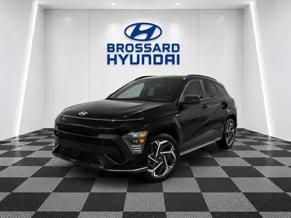 Black 2025 Hyundai Kona SUV / Crossover All-Wheel Drive 8-Speed Automatic