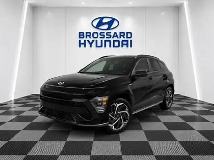 Black 2025 Hyundai Kona SUV / Crossover All-Wheel Drive 8-Speed Automatic