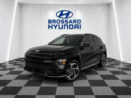 Black 2025 Hyundai Kona SUV / Crossover All-Wheel Drive 8-Speed Automatic