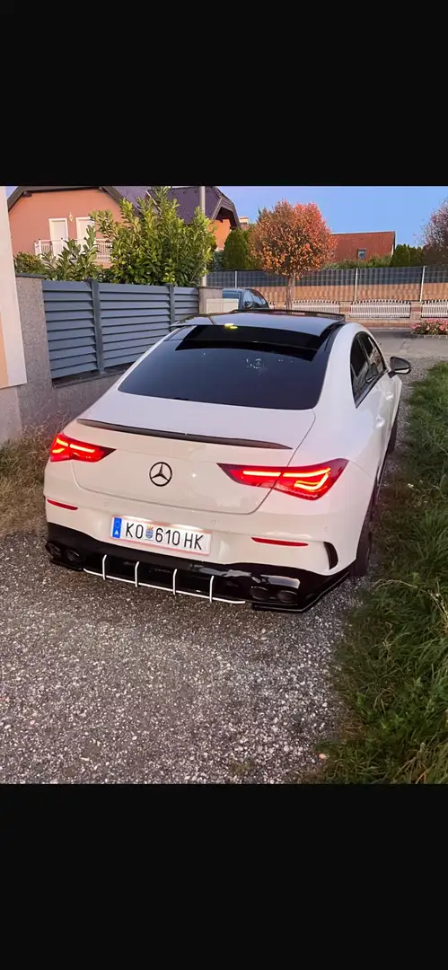 Mercedes-Benz CLA 35 AMG 4MATIC Aut. Weiß - 1
