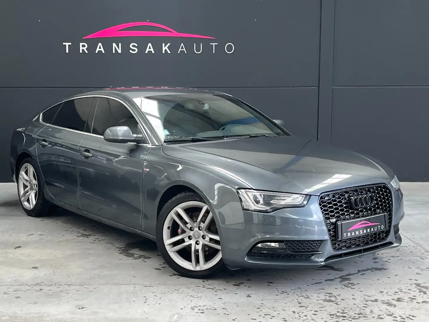 Audi A5 A5 Sportback V6 3.0 TDI 204 S line Multitronic A Gris - 1