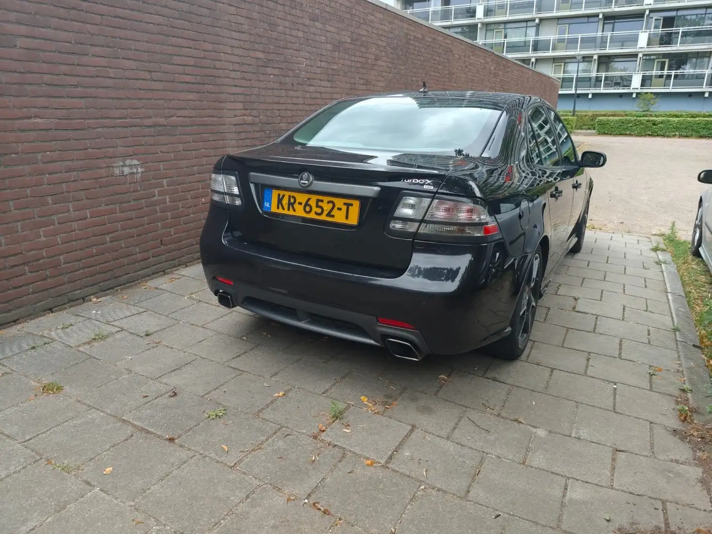 Saab 9-3 9-3 TurboX 2.8 T V6 X Zwart - 2