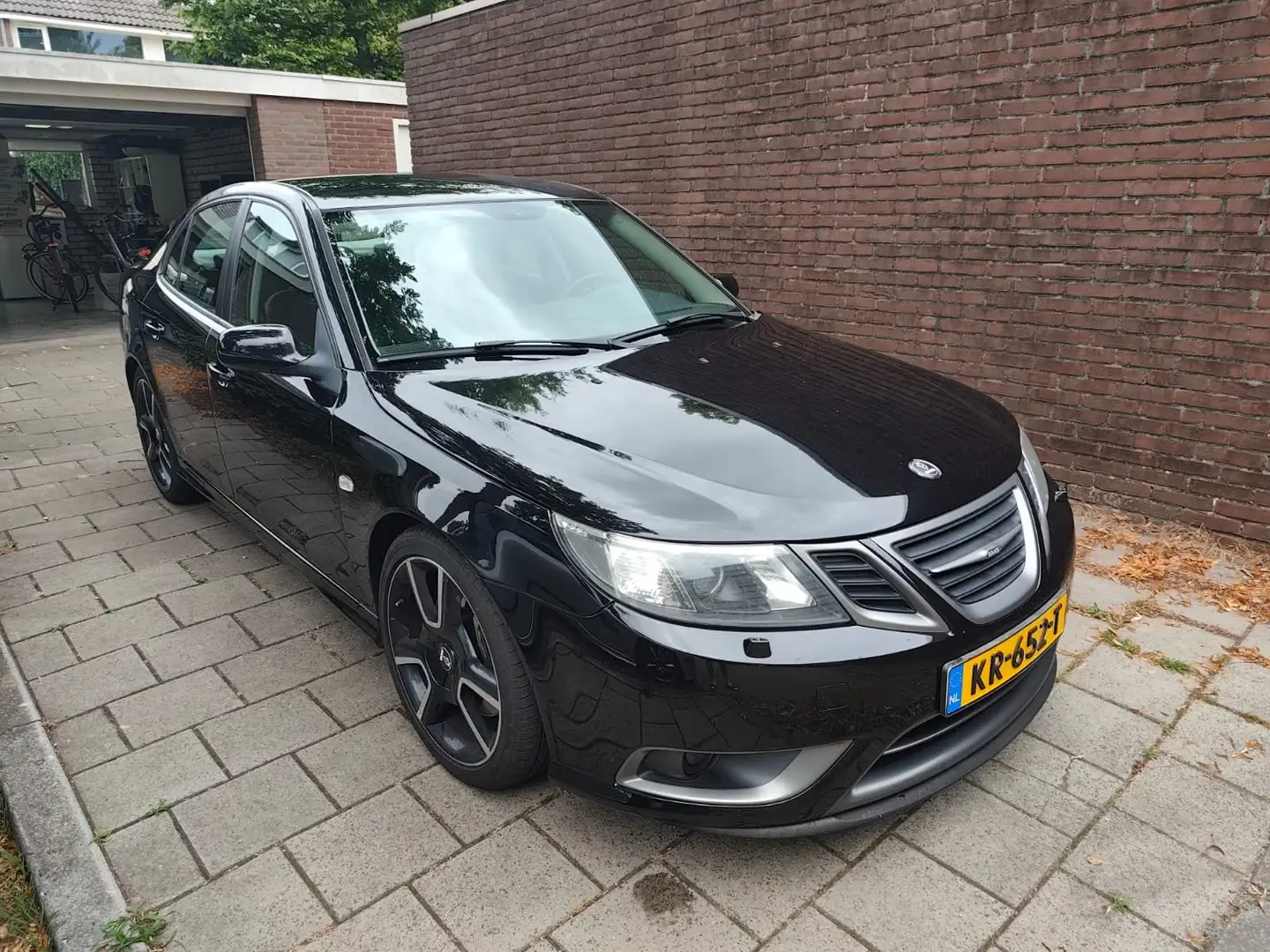 Saab 9-3 9-3 TurboX 2.8 T V6 X Zwart - 1