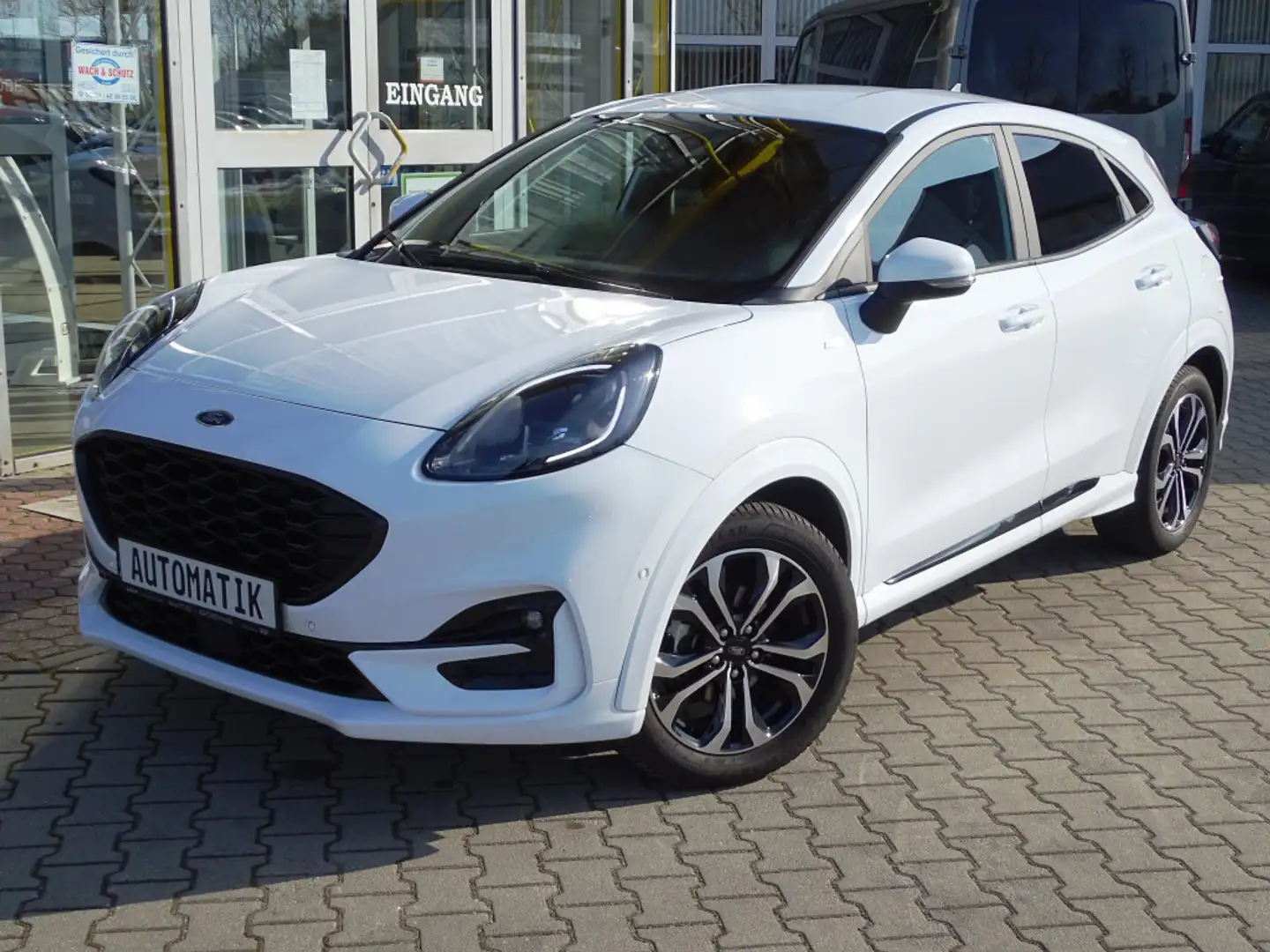 Ford Puma ST-Line Mh.Auto.-Tempom.-SHZ-LHZ-Klima-NAVI Weiß - 1