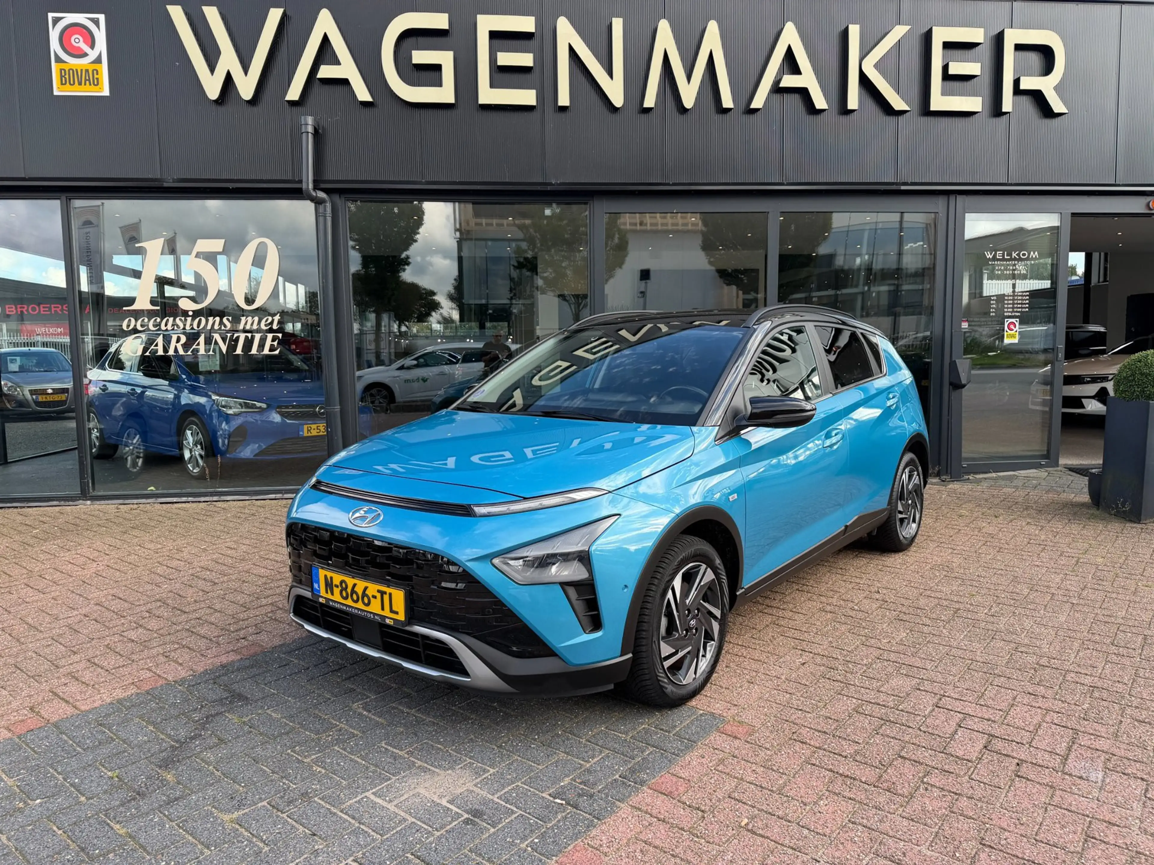 Hyundai BAYON 1.0 T-GDI Premium Clima|ACC|Navi|CAM|Dodehoek