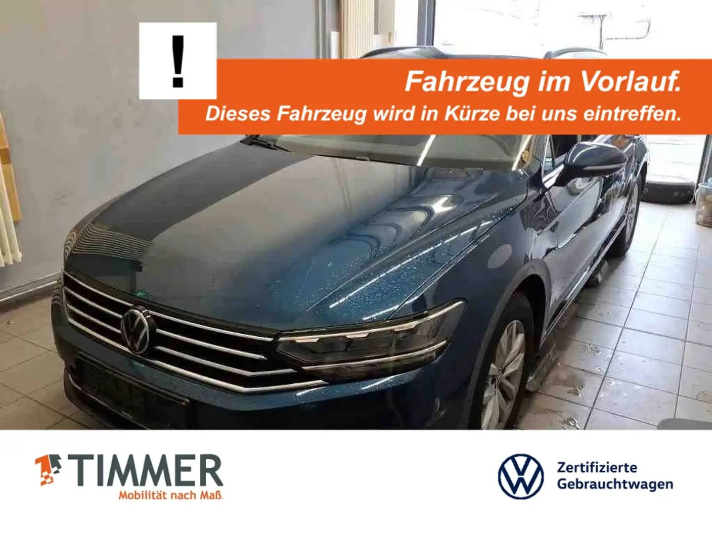 Volkswagen Passat Variant 2.0 TDI DSG BUSINESS *AHK *LED *ACC *RKAM *NAVI * Blau - 1