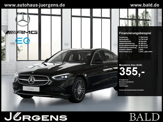 Mercedes-Benz C 180 Avantgarde/AHK/Ambiente/Totw/LED/Cam/18"