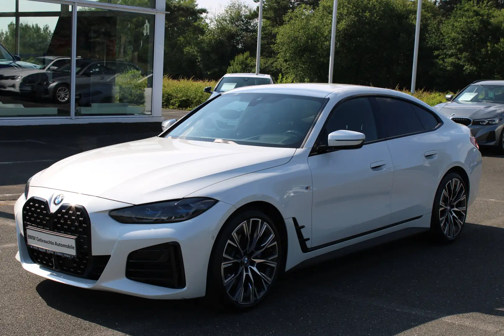BMW 420 d M Sport Head-Up HK HiFi DAB LED WLAN Shz White - 2