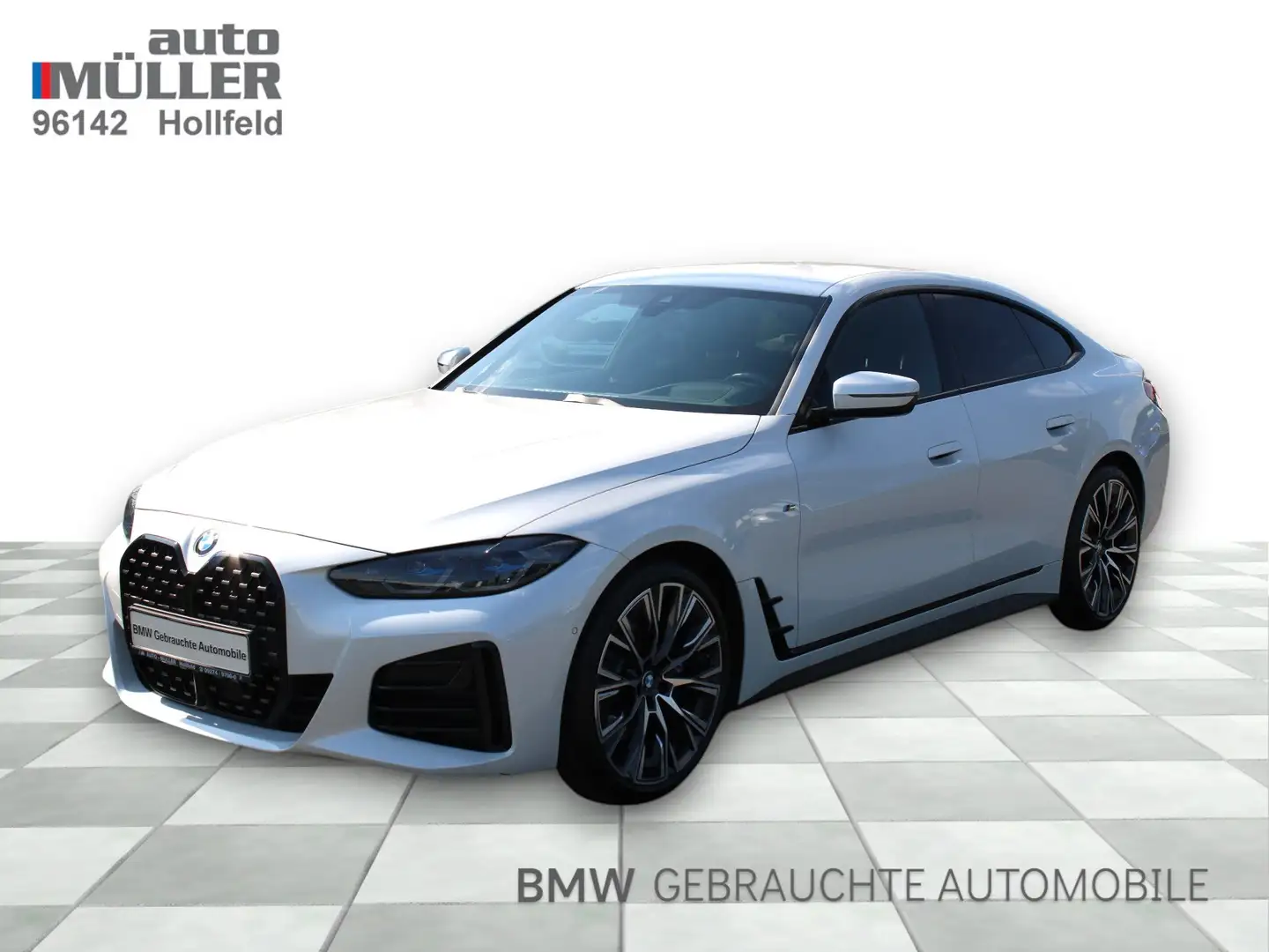 BMW 420 d M Sport Head-Up HK HiFi DAB LED WLAN Shz White - 1