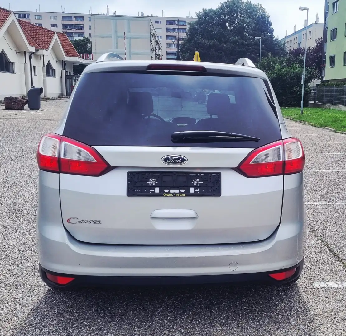 Ford Grand C-Max Trend 1,6 TDCi - Servicegepflegt - neues Pickerl Grau - 2