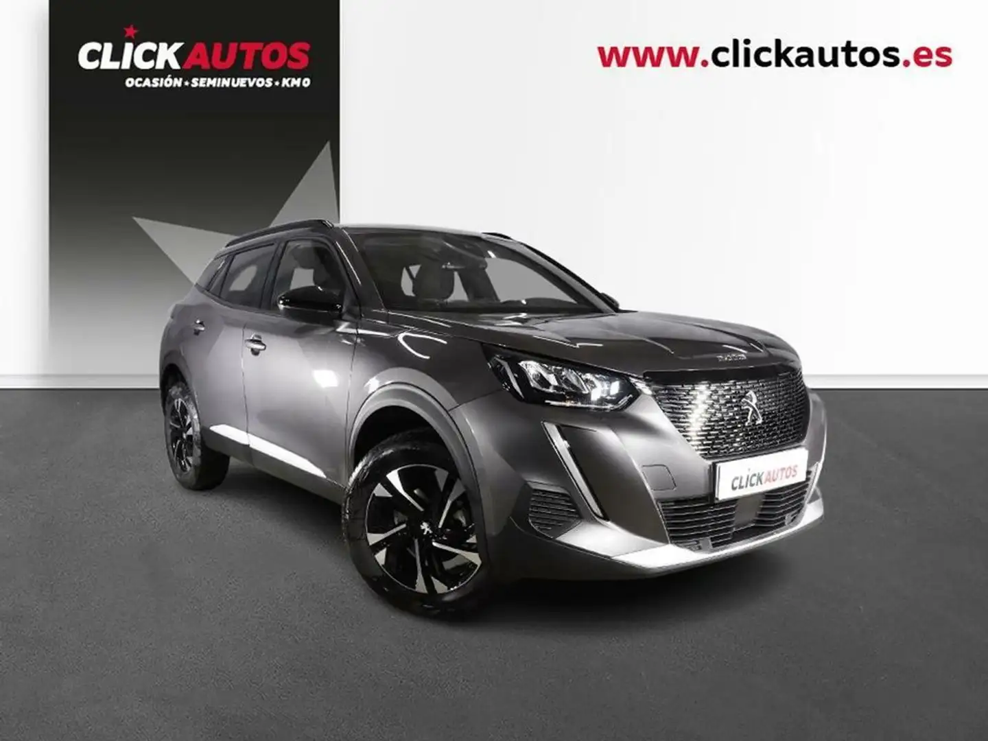 Peugeot 2008 1.2 PureTech S&S Allure Pack 100 Gris - 2
