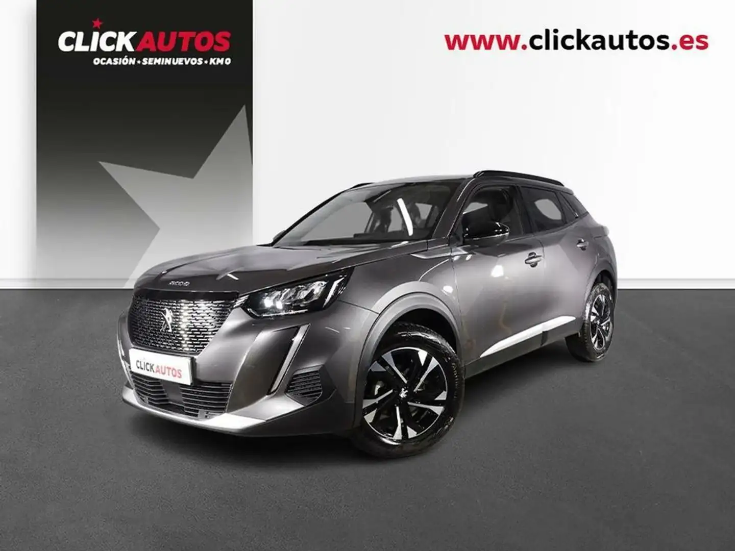 Peugeot 2008 1.2 PureTech S&S Allure Pack 100 Gris - 1