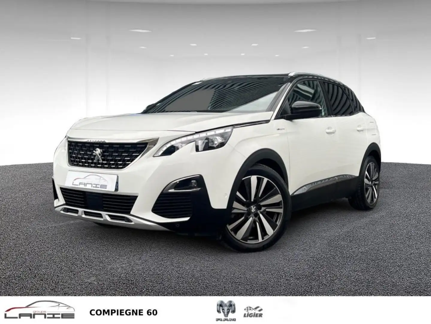 Peugeot 3008 Hybrid4 300 e-EAT8 GT Blanc - 1