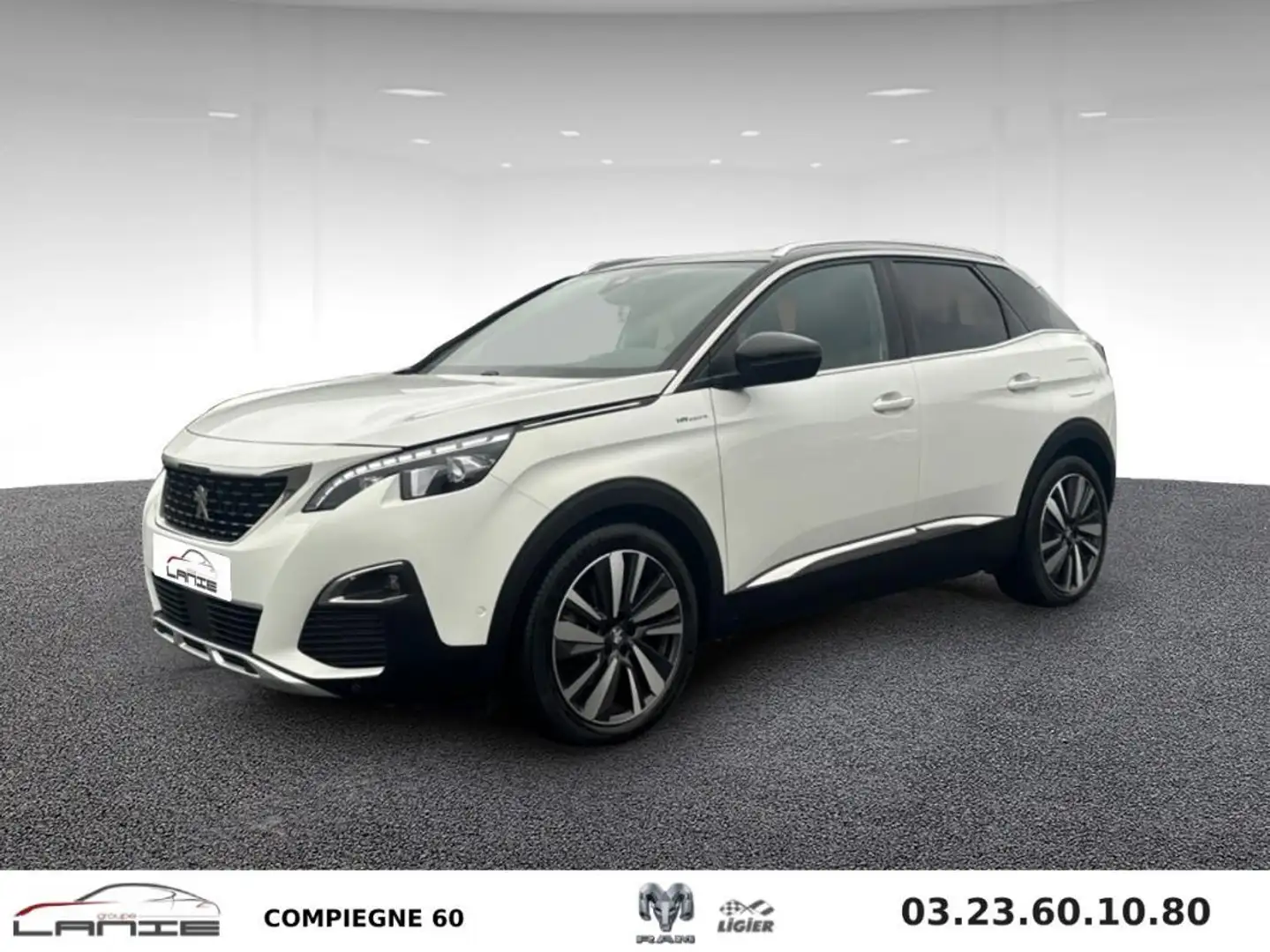 Peugeot 3008 Hybrid4 300 e-EAT8 GT Weiß - 1