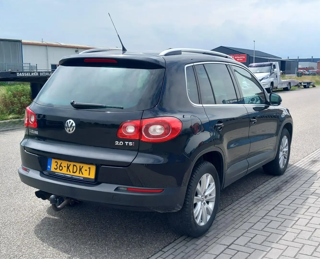 Volkswagen Tiguan 2.0 TFSI 125KW 4MOTION AUT6 Motor schade Zwart - 2