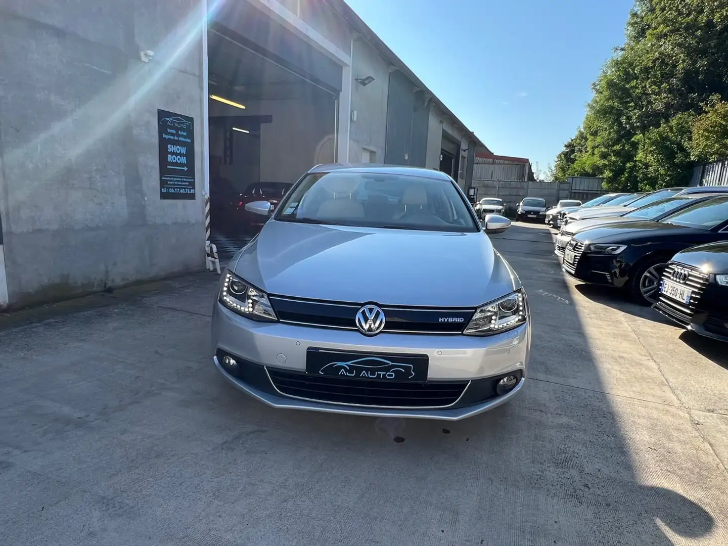 Volkswagen Jetta hybrid 1.4 TSI 170 CV DSG7?CARAT CUIR/LED CRITAIR  Gris - 2