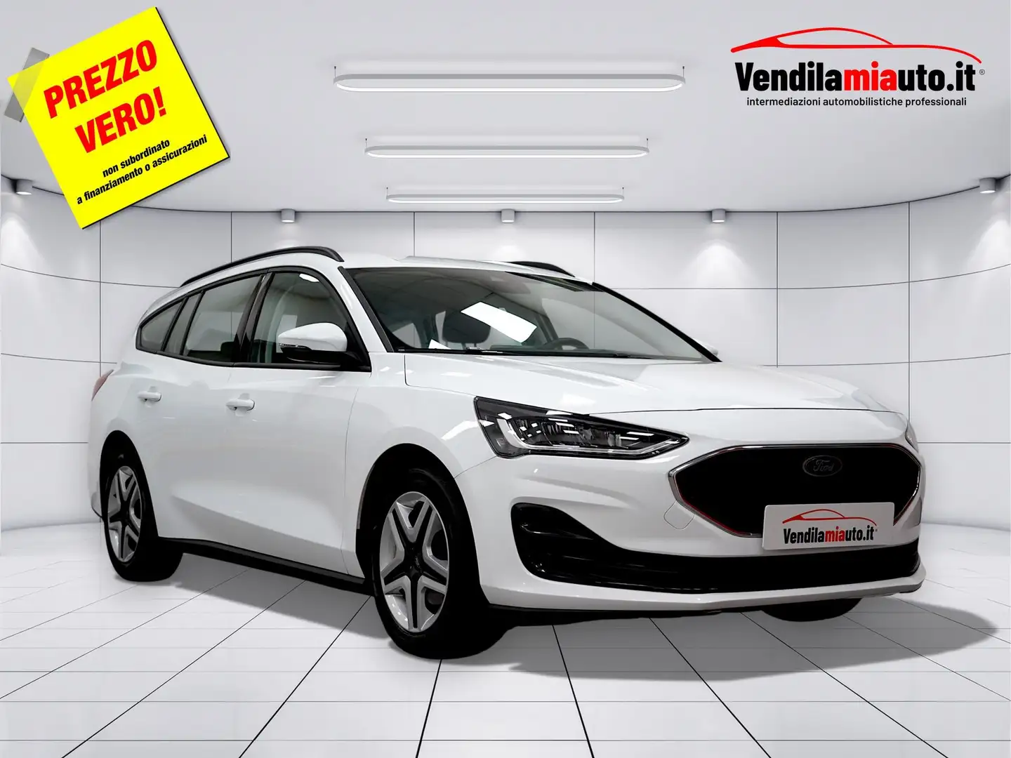 Ford Focus 1.5 Ecoblue 120cv Business Auto (Presso la sede di Padova) Weiß - 1