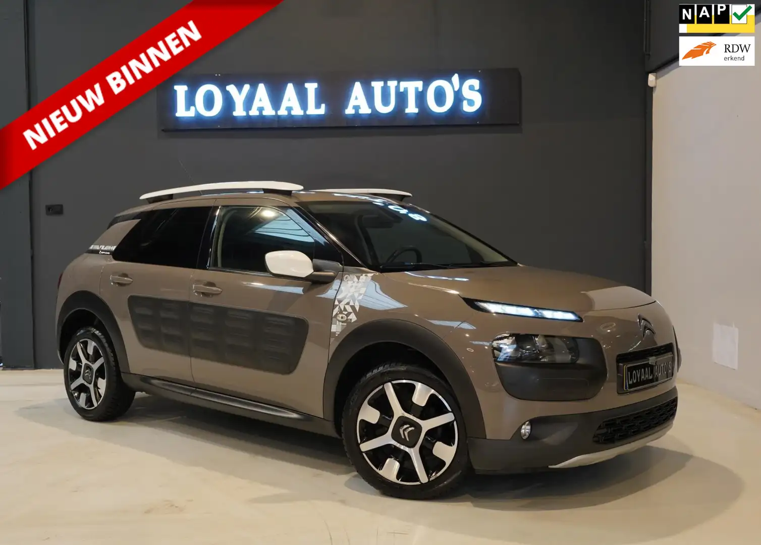 Citroen C4 Cactus 1.2 PureTech Rip Curl | 1E EIGENAAR | NAVI | AIRCO Brun - 1