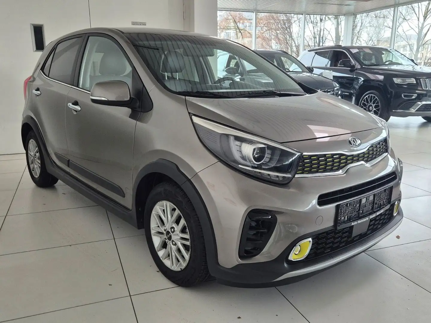 Kia Picanto X-Line*LEDER*KAMERA*TEMP*PDC*SzHZ*LenkHZ Silber - 2