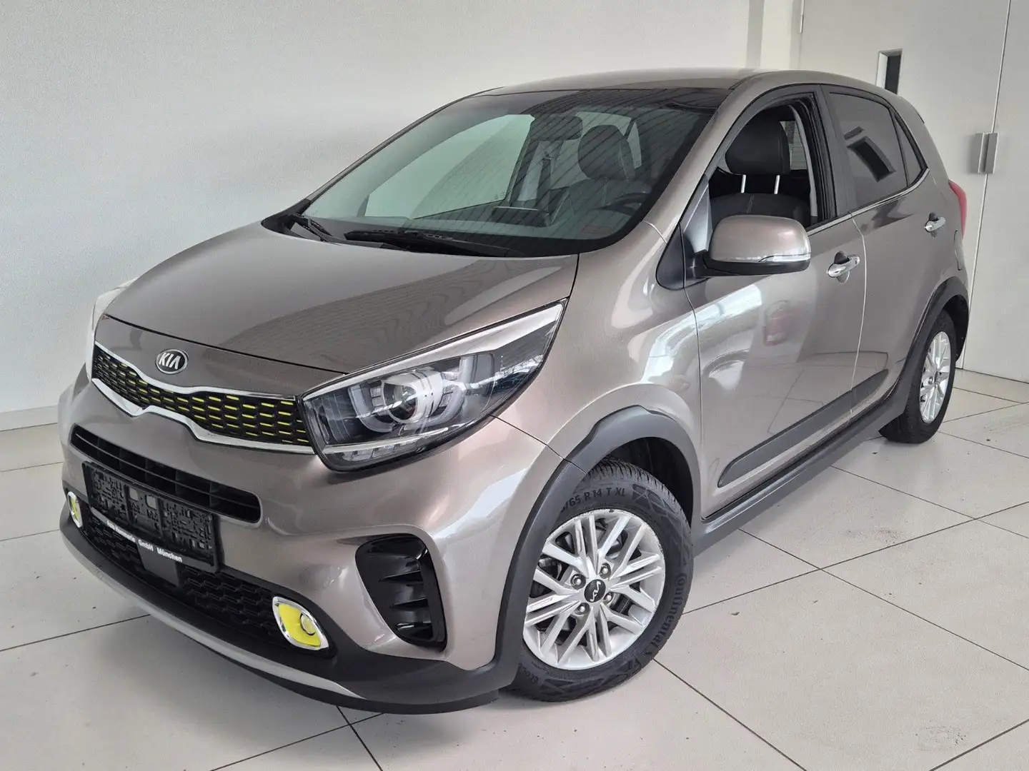 Kia Picanto X-Line*LEDER*KAMERA*TEMP*PDC*SzHZ*LenkHZ Silber - 1