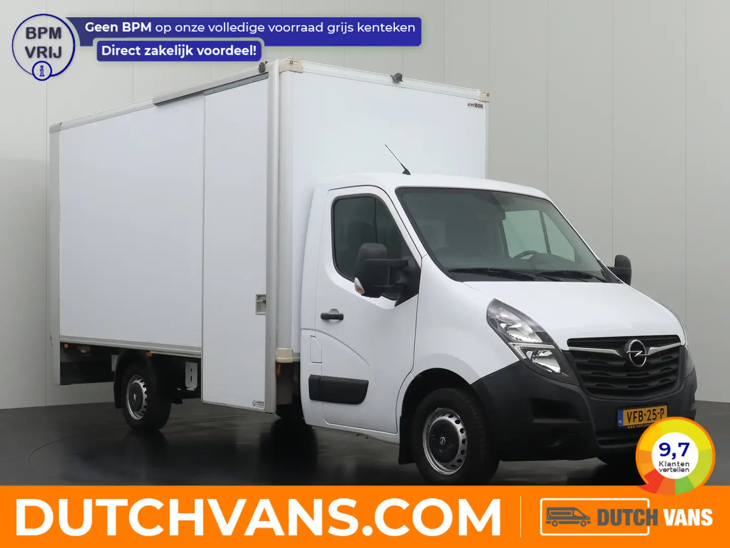 Opel Movano 2.3Turbo 135PK Bakwagen+Laadklep | Airco | Cruise Wit - 1