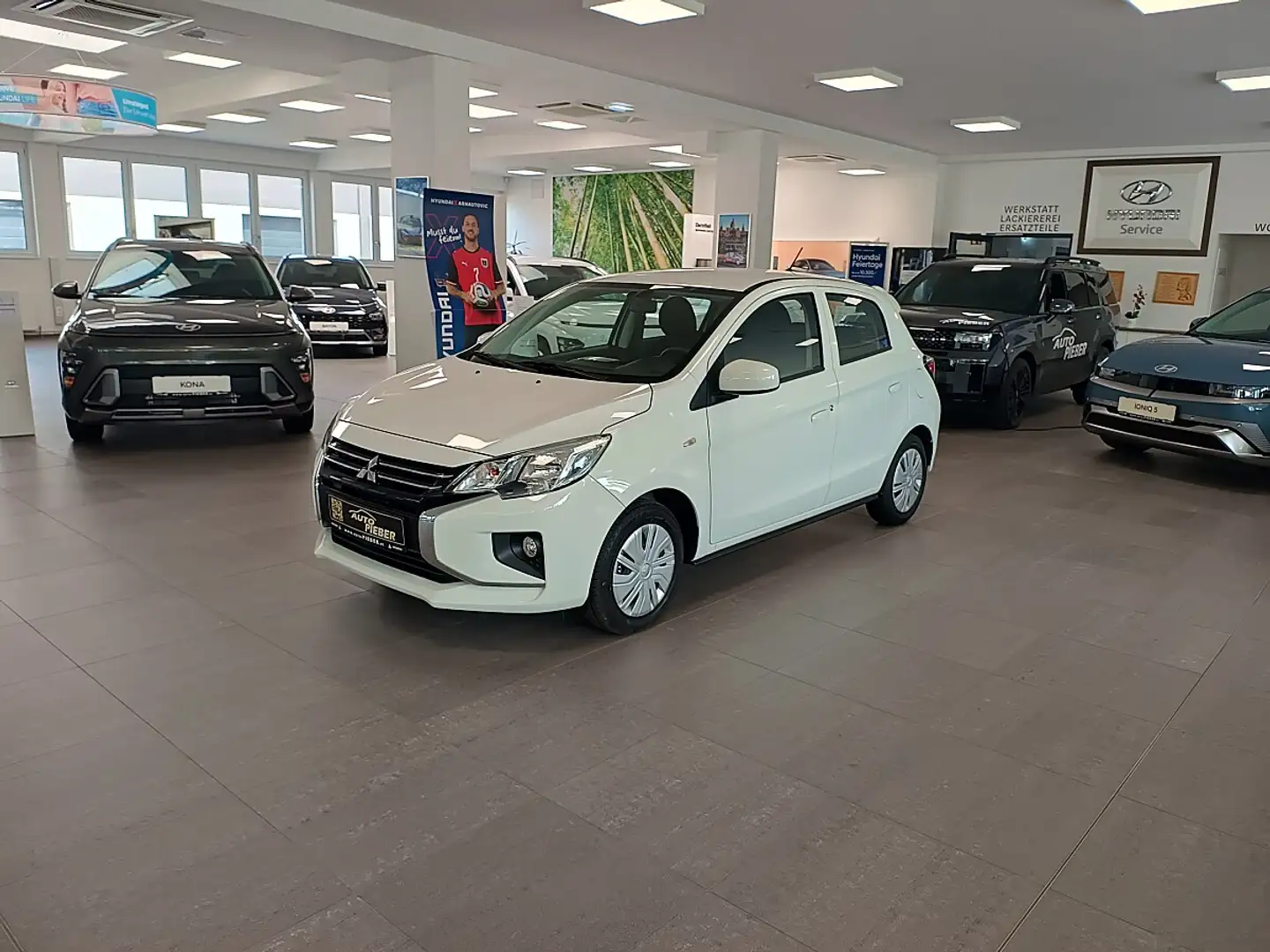 Mitsubishi Space Star 1,2 MIVEC AS&G Inform Weiß - 2