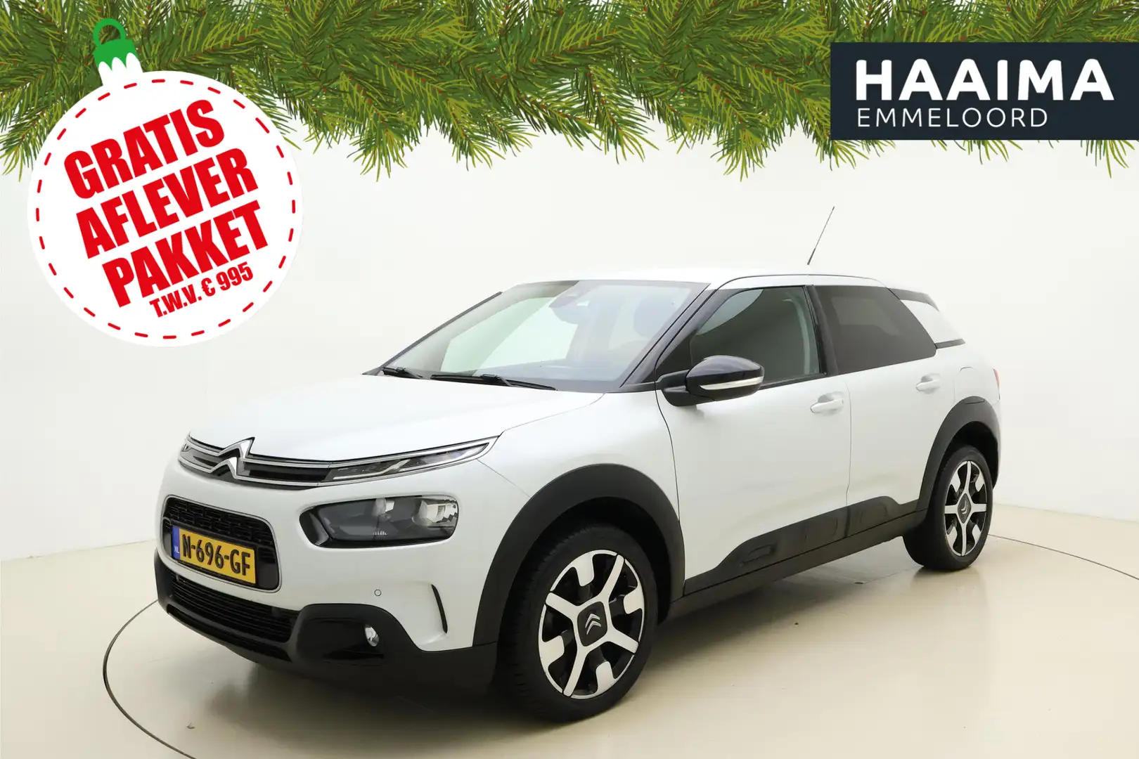 Citroen C4 Cactus 1.2 PureTech Shine Plus | 110PK | Keyless Entree | Weiß - 1