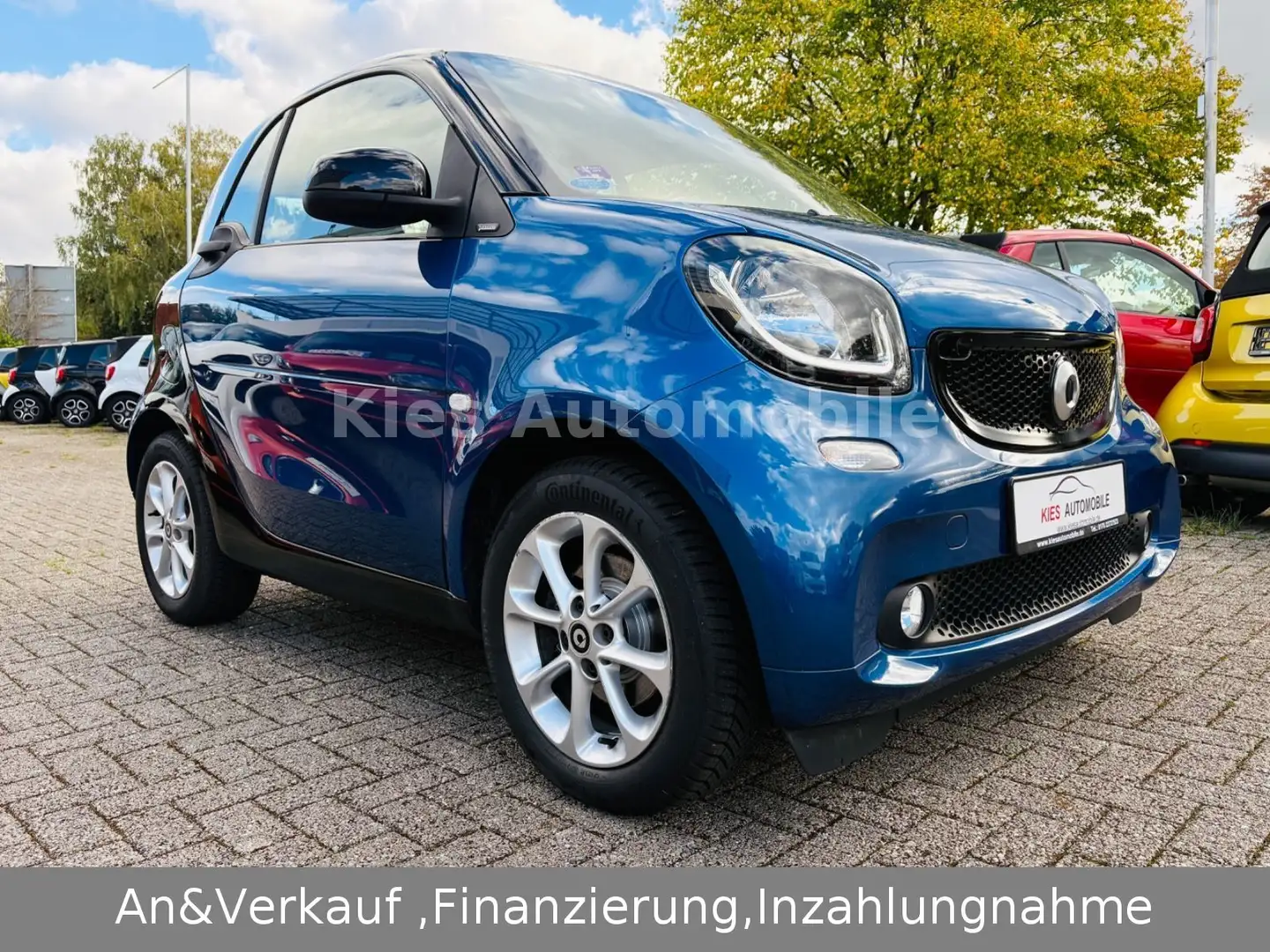 smart forTwo Passion AUTOM/NAVI/PANO/SITZH/KLIMA Noir - 2