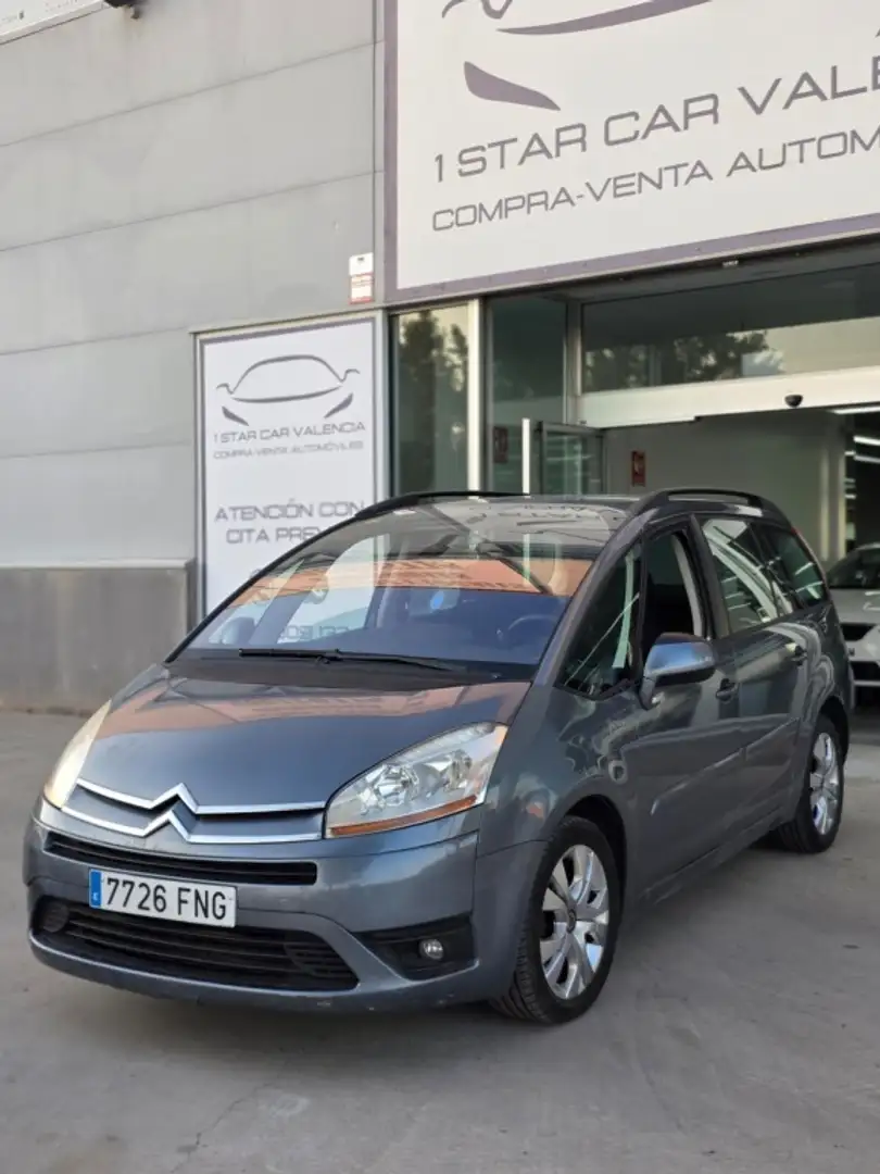 Citroen C4 Grand Picasso 1.6HDI Exclusive CMP Grijs - 1