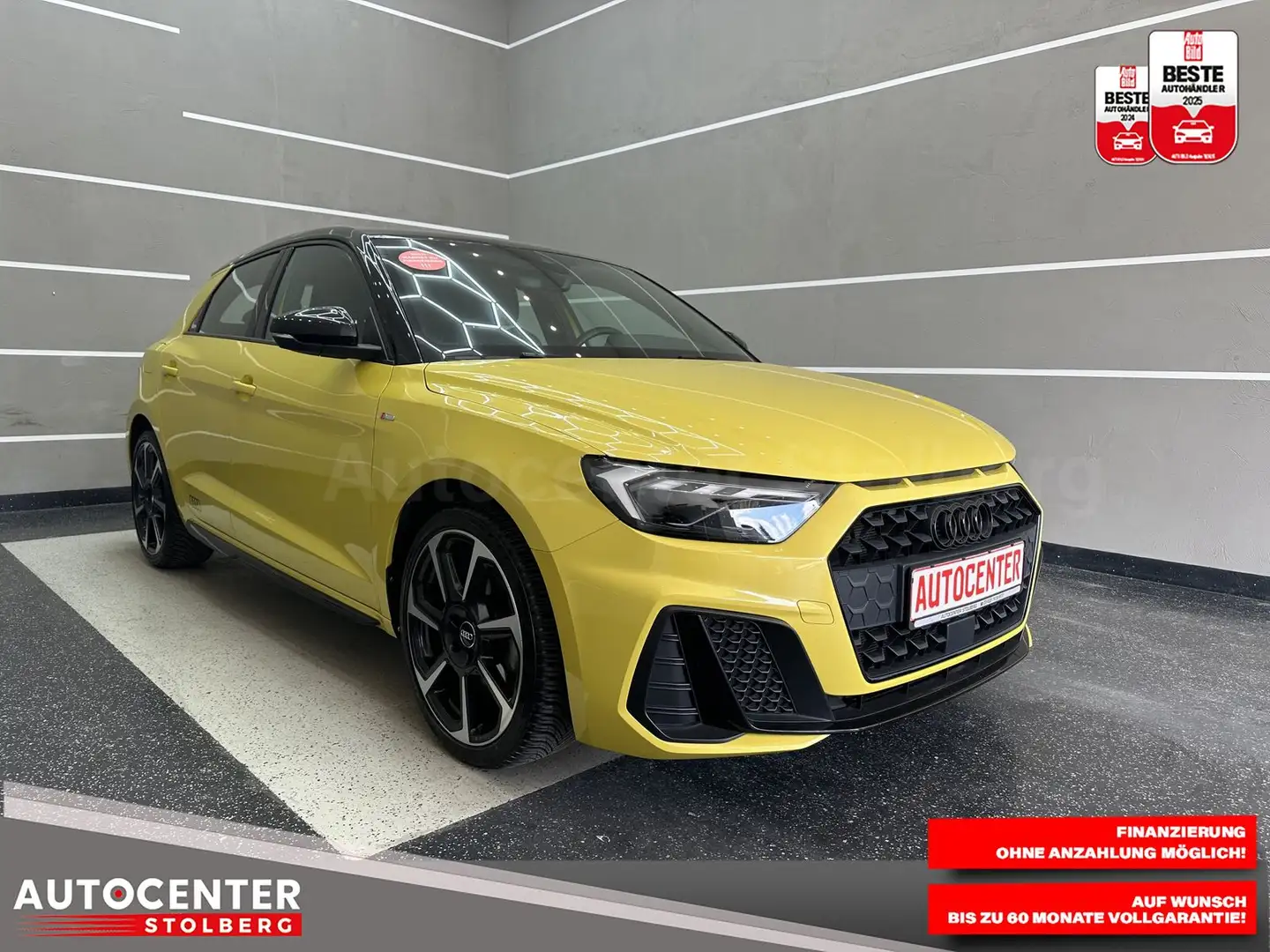 Audi A1 30 TFSI edition one "SITZH-KLIMA-MULTI-PDC" Jaune - 2
