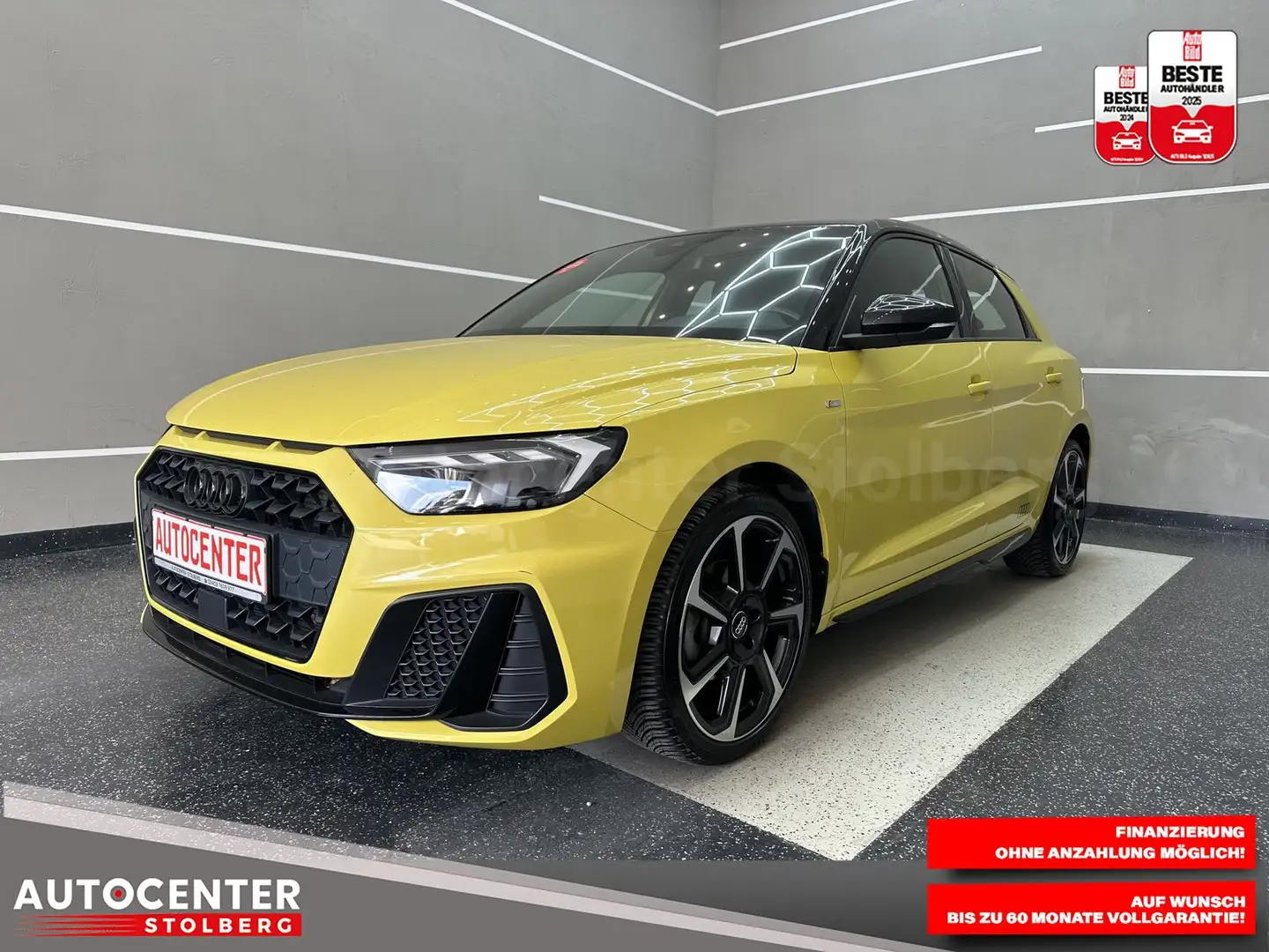 Audi A1 30 TFSI edition one "SITZH-KLIMA-MULTI-PDC" Jaune - 1
